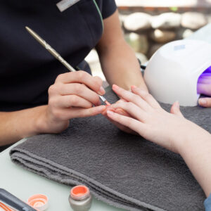 Gel Nail Application